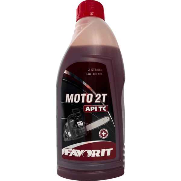 Моторное масло Favorit 2-Takt TC Moto (1л, красный)