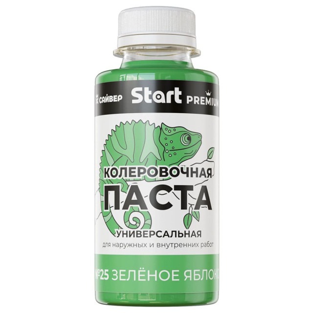 Паста колеровочная " Start" зеленое яблоко 0,1 л.