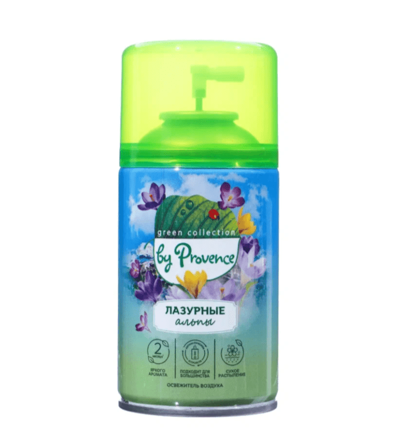 Освежитель воздуха Green collection by Provence Лазурные Альпы (см. баллон), 250 мл